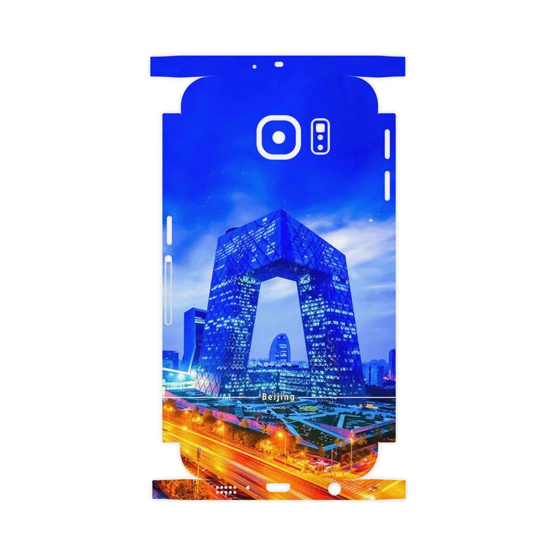 برچسب پوششی ماهوت مدل Beijing city-FullSkin مناسب برای گوشی موبایل سامسونگ Galaxy S6 Edge