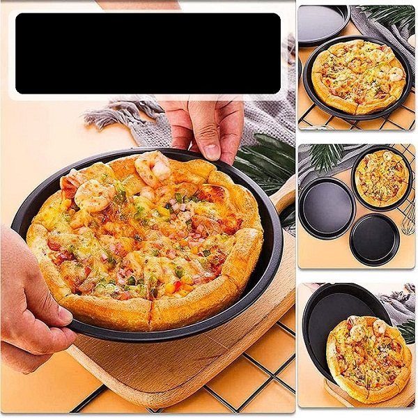 ظرف پخت پیتزا به گز مدل گرد گرانیتی کد 23