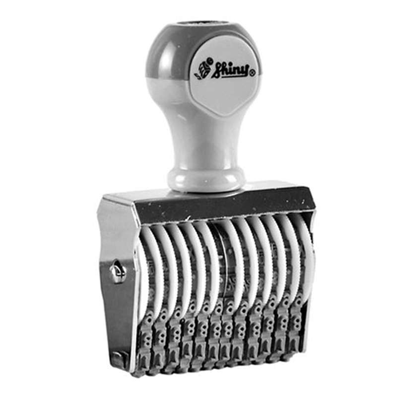 مهر شماره زن شاینی مدل 12 رقمی لاتین N-312