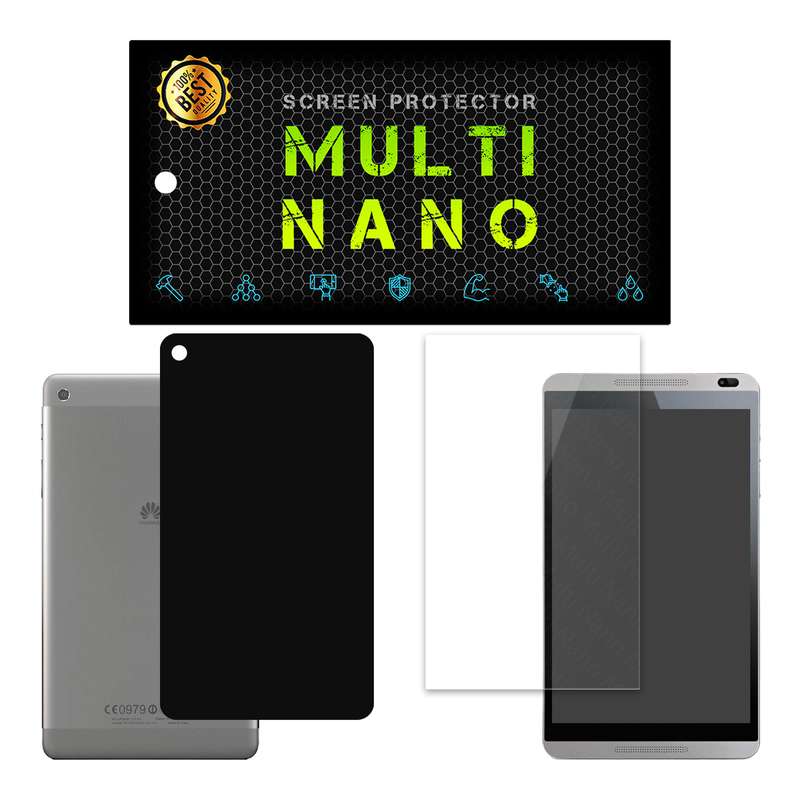برچسب پوششی مولتی نانو مدل X-F1M-S مناسب برای تبلت هوآوی MediaPad M1 به همراه محافظ صفحه نمایش