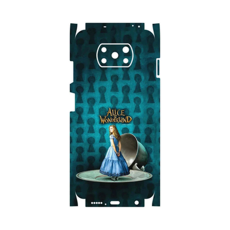 برچسب پوششی ماهوت مدل Alice in Wonderland-FullSkin مناسب برای گوشی موبایل شیائومی Poco X3 NFC