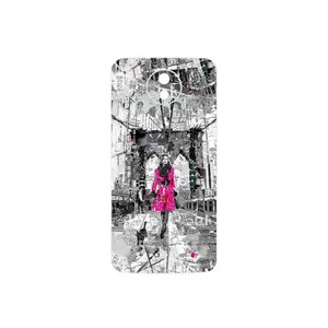 MAHOOT Collage of Catwalk Bridge Cover Sticker for Motorola Moto C Plus