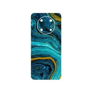 MAHOOT Turquoise marblewith golden streaks Cover Sticker for Huawei Nova Y90