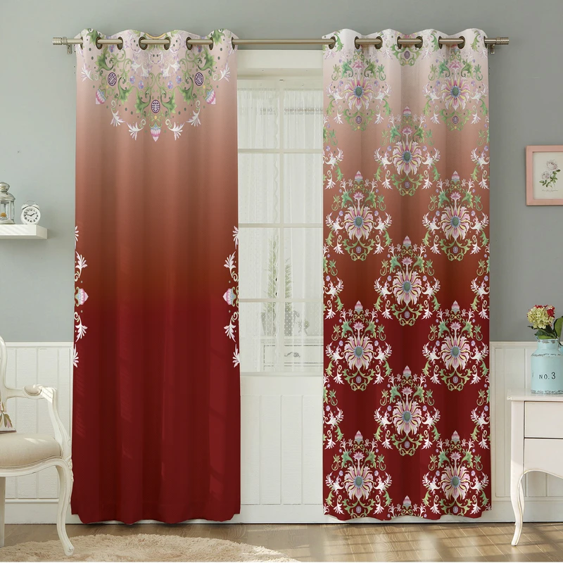 پرده نیروانا طرح   مدرن مدل مخمل کد 8917 سایز 140×280 سانتی متر