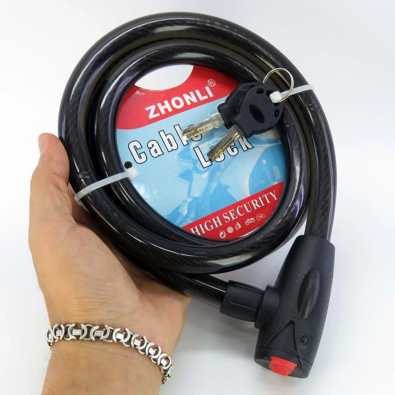 عکس شماره 2 : قفل دوچرخه ژونلی مدل 181500 کد 1711