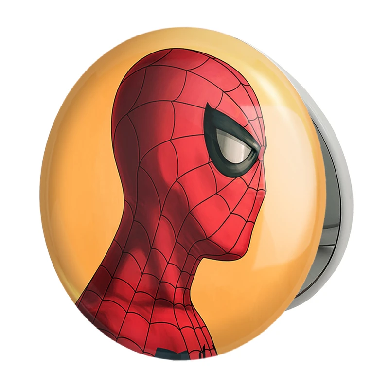 آینه جیبی خندالو طرح مرد عنکبوتی Spider Man مدل تاشو کد 2369 