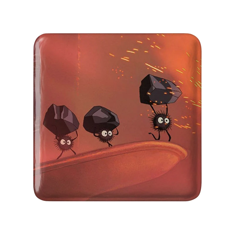 پیکسل خندالو طرح چیهیرو انیمه شهر اشباح Spirited Away مدل مربعی کد 30266