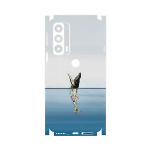 MAHOOT Collage of Sea Trash-FullSkin Cover Sticker for Motorola Edge 20
