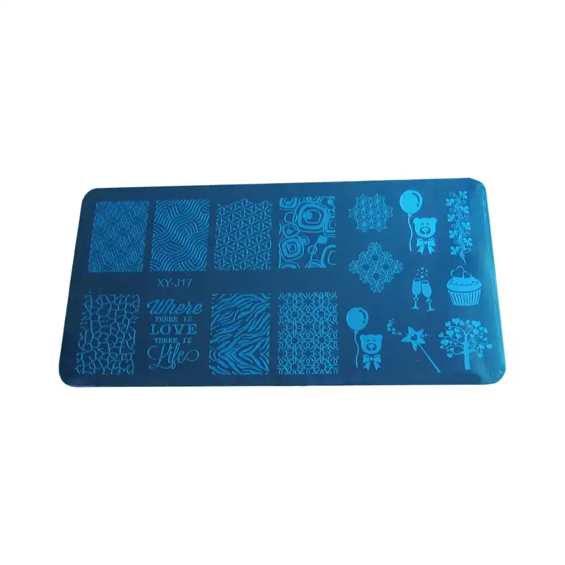 شابلون طراحی ناخن مدل XY-J17