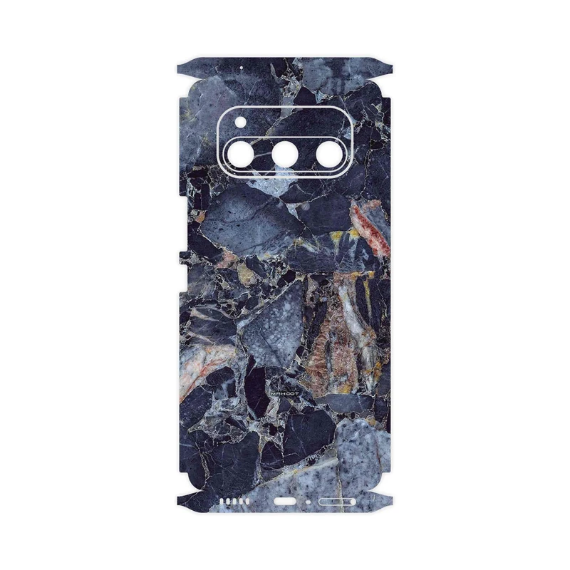برچسب پوششی ماهوت مدل Broken black marble-FullSkin مناسب برای گوشی موبایل داریا Bond 5G
