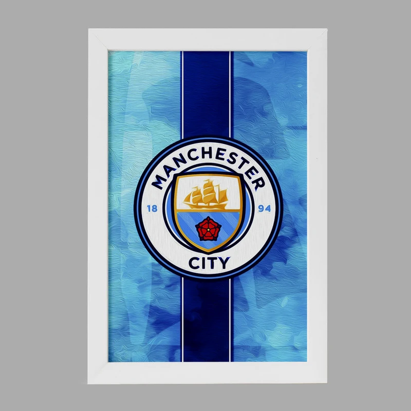 تابلو خندالو مدل باشگاه منچستر سیتی کد 26808