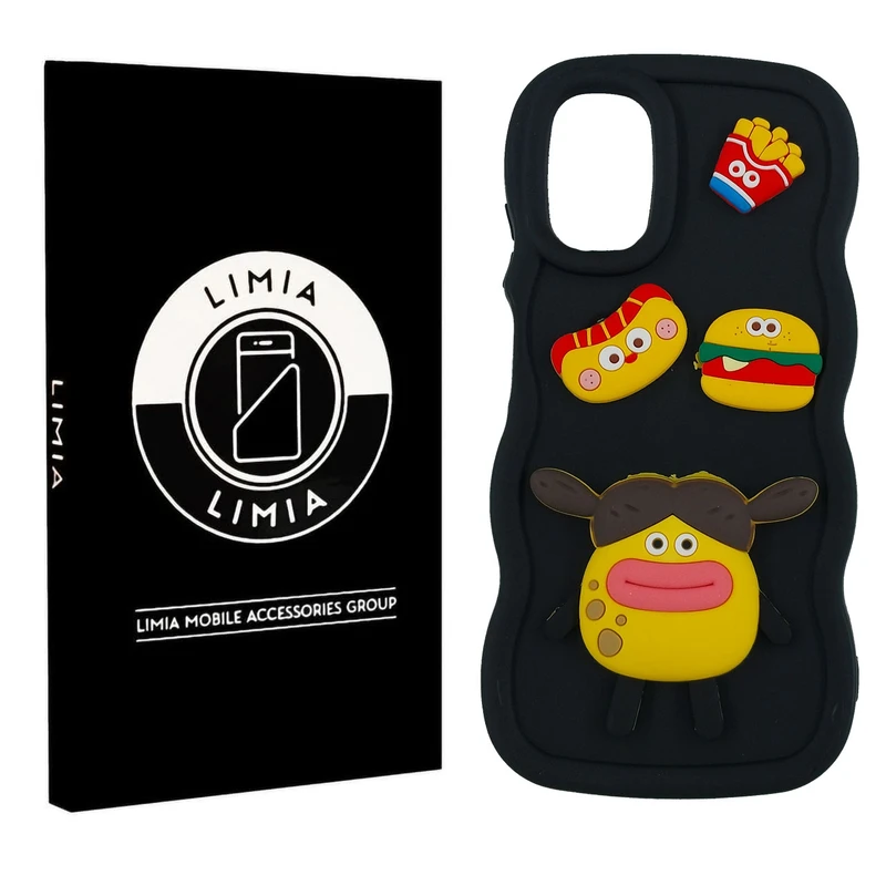 کاور لیمیا مدل عروسکی برجسته مناسب برای گوشی موبایل سامسونگ Galaxy A02s/A03s