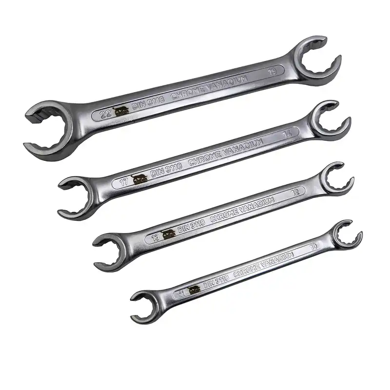 آچار دو سر رینگی چاکدار مدل بلک بول کد YP-CHAKDAR سایز 10-22 میلی متر مجموعه 4 عددی