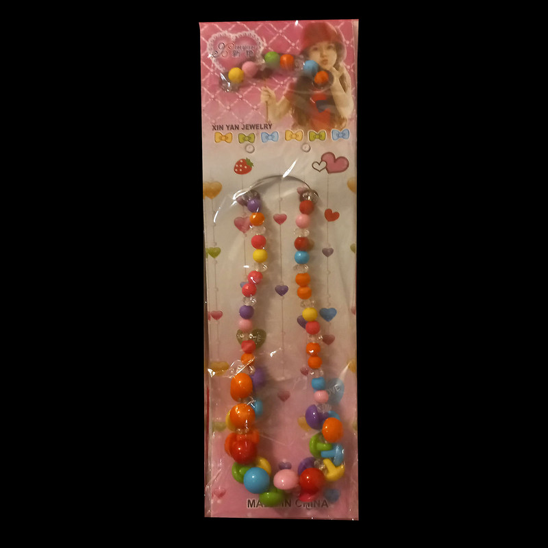 گردنبند دخترانه مدل منجق گردنبند دخترانه مدل منجق