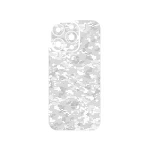 MAHOOT Army_Snow_Pixel Cover Sticker for Apple iPhone 16 Pro