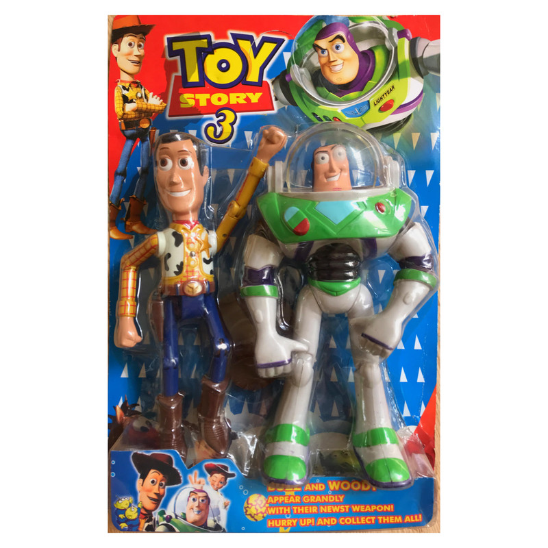 اکشن فیگور مدل باز لایتر و وودی کلانتر سخنگو توی استوری TOY STORY 3