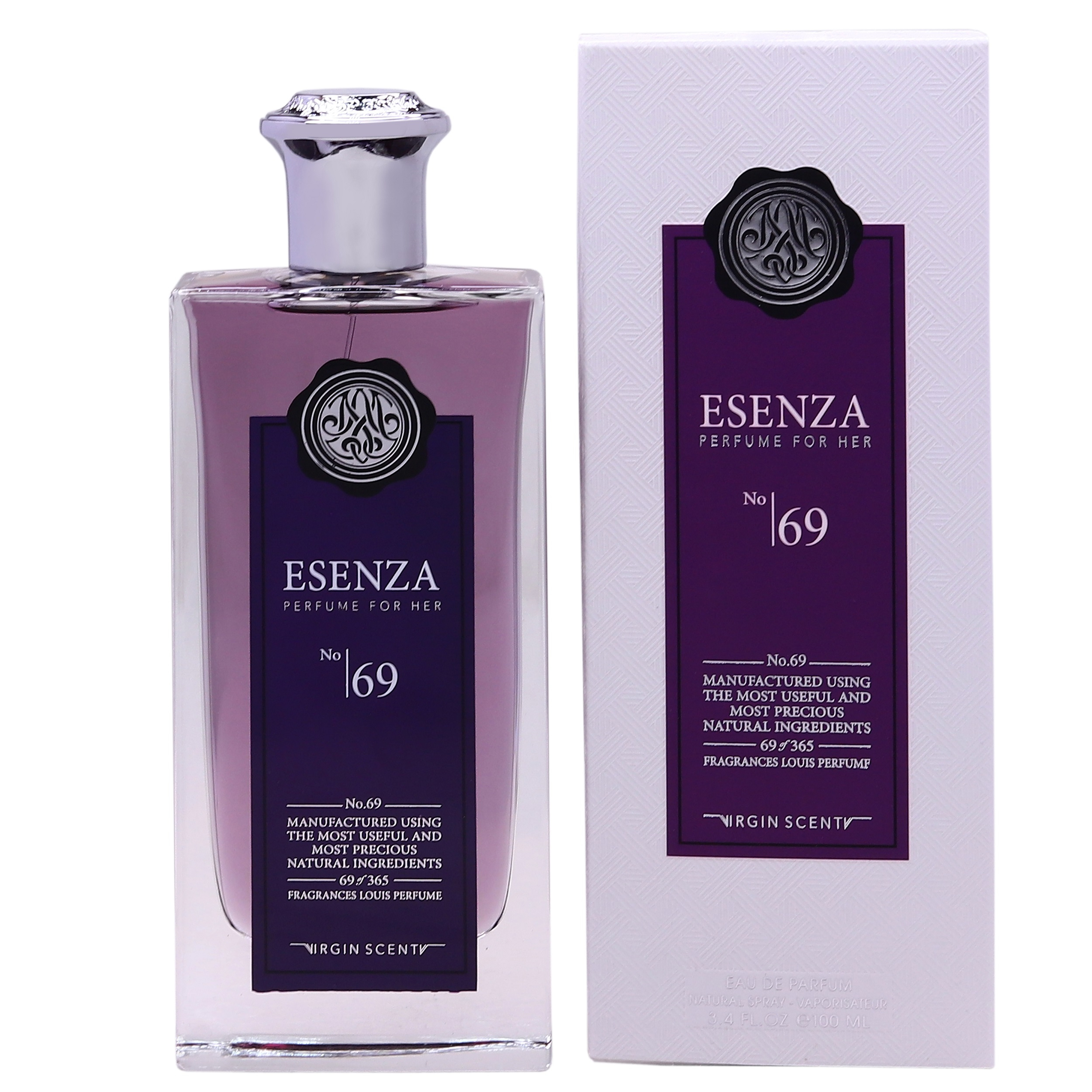 ادو پرفیوم زنانه اسنزا مدل 69 حجم 120 میلی لیتر