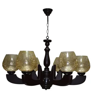   لوستر شش شعله چشمه نور کد G710/6-BR