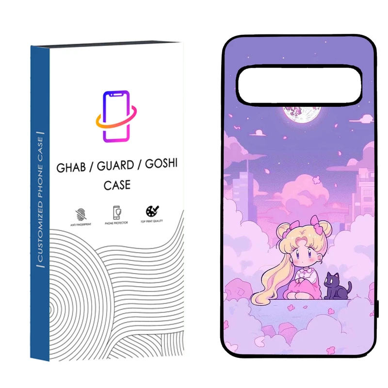 کاور قاب گارد گوشی طرح دخترانه کد 37 - tpu مناسب برای گوشی موبایل   سامسونگ Galaxy S10