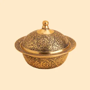 قندان برنجی مدل شرمین 