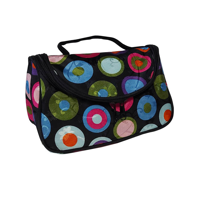 کیف لوازم آرایش زنانه مدل دایره 