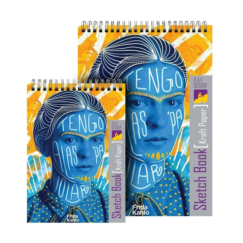 دفتر طراحی 80 برگ مدل کرافت مجموعه 2 عددی