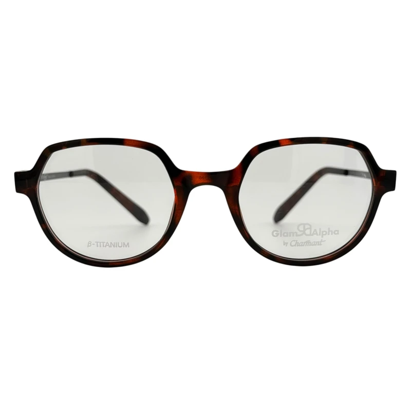 فریم عینک طبی گرد چارمنت مدل GA38105 DA2 مناسب برای صورت مربع