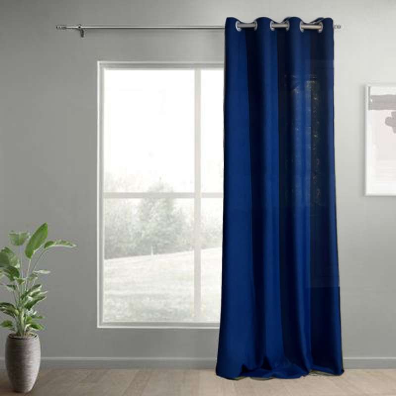 پرده مدل پانچ کتان سایز 145x280 سانتیمتر