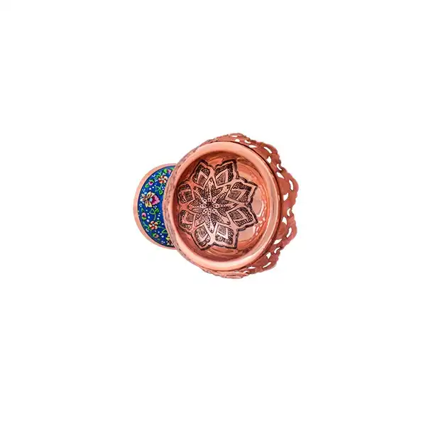 آجیل خوری مسی مدل پرداز کد P063 بسته 6 عددی