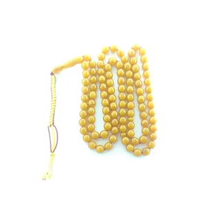 تسبیح مدل کهربا باکالیت کد AMBERYB101