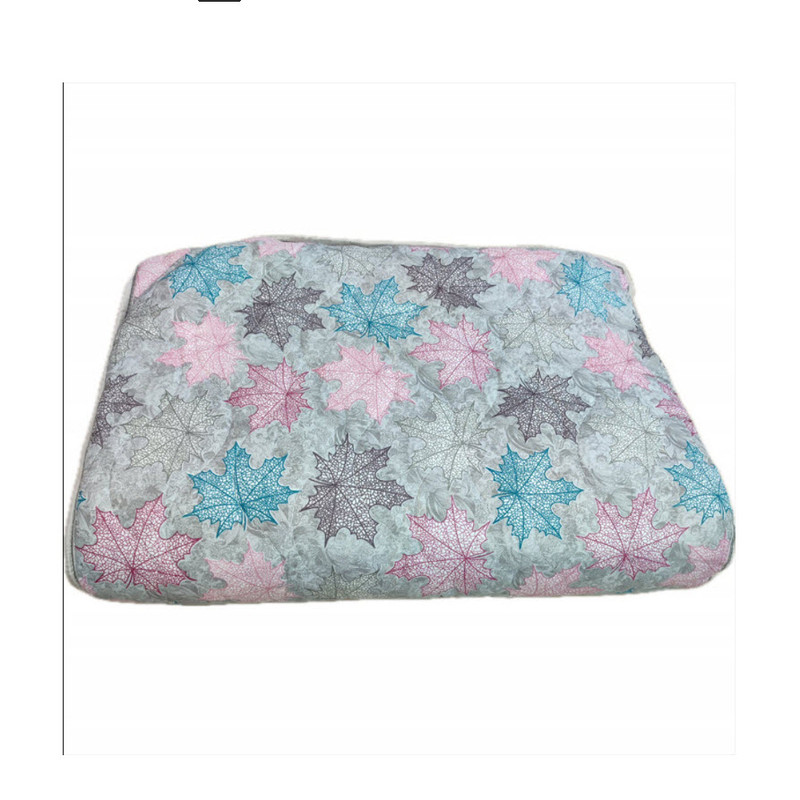 تشک مهمان طرح مسافرتی مدل برگ پاییزی کد 01 یک نفره سایز 178x85 سانتی متر