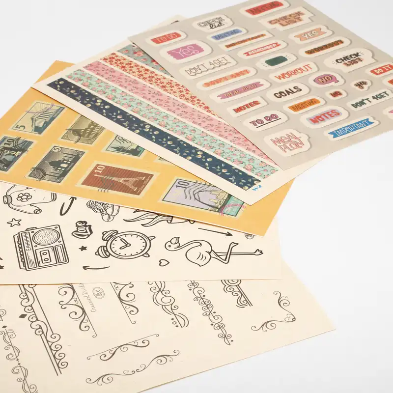 کاغذ یادداشت انتشارات سیبان مدل پلنرساز مدل 02 مجموعه 10 عددی