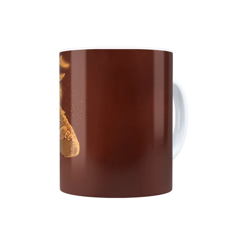 ماگ ترمه طراحان ایده مدل جغد قهوه نوش کد cfp1083