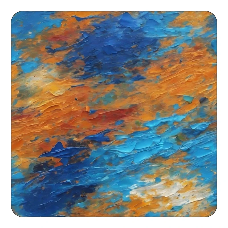 مگنت کاکتی طرح نقاشی رنگ روغن مدل mp69804