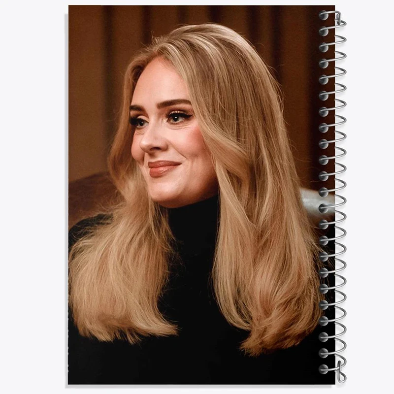 دفتر ژورنال نویسی 50 برگ خندالو مدل نقطه ای طرح ادل Adele کد 18995