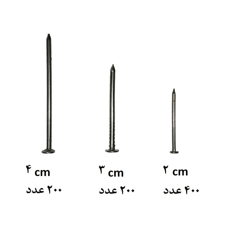 میخ مدل MTSN-Nails-800 مجموعه 800 عددی