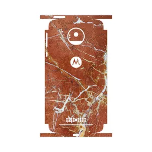MAHOOT Red Marble-FullSkin Cover Sticker for Motorola Moto Z