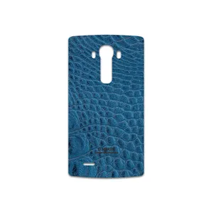 MAHOOT Blue-Crocodile-Leather Cover Sticker for LG G4