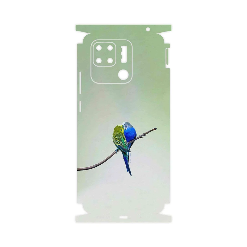 برچسب پوششی ماهوت مدل Lovebird-FullSkin مناسب برای گوشی موبایل شیائومی Redmi 10C