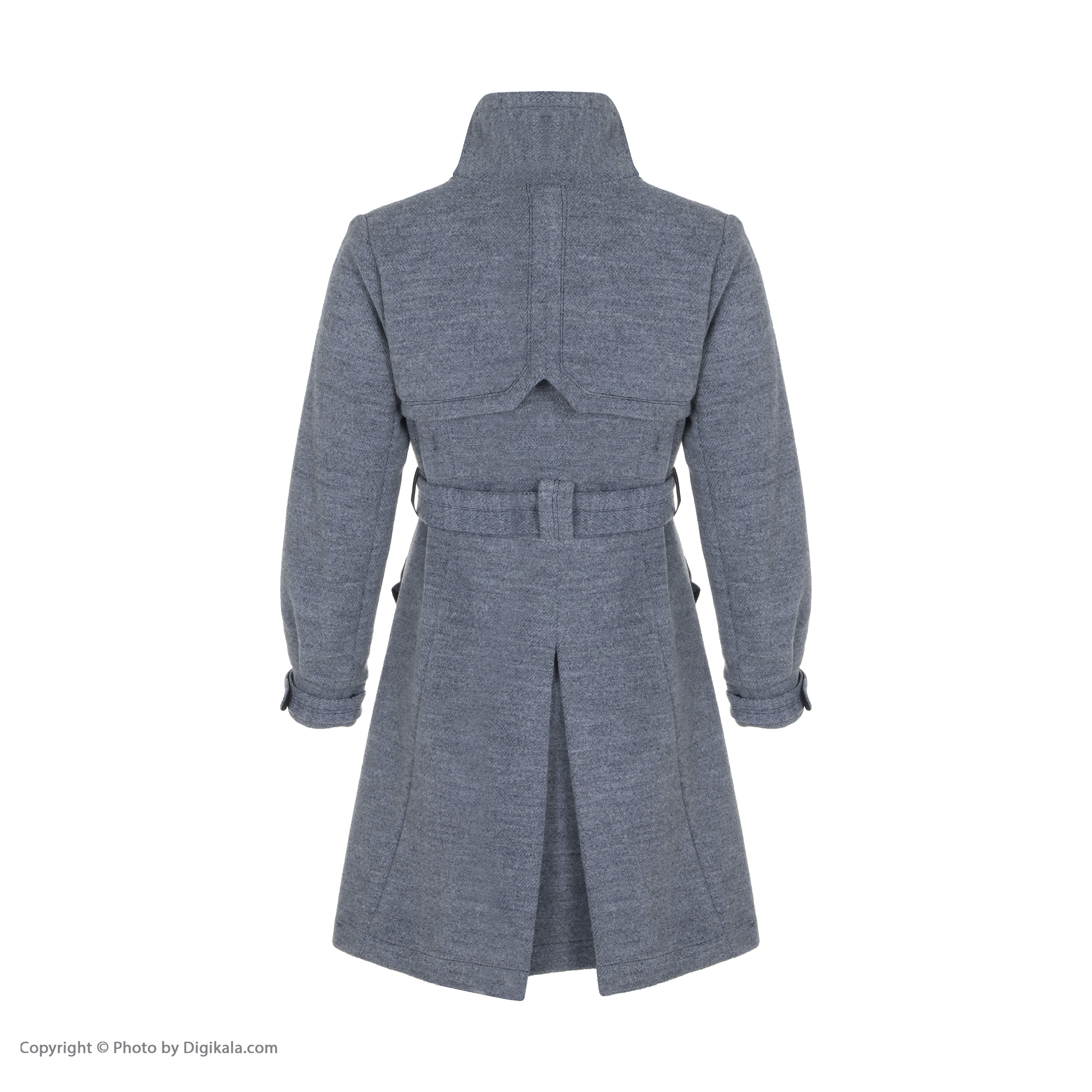 پالتو زنانه بلو اند وایت مدل کچه عروسکی 3