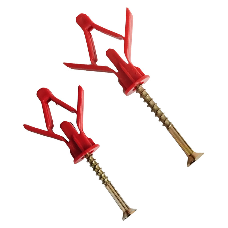 پیچ و رولپلاک پروانه ای های فایو استور مدل HI5 SR4-5CM بسته 60 عددی