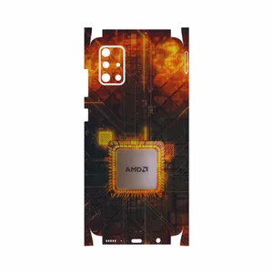 MAHOOT AMD Brand-FullSkin Cover Sticker for Samsung Galaxy A71