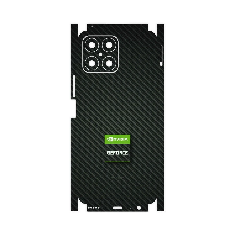 برچسب پوششی ماهوت مدل Nvidia-Brand-FullSkin مناسب برای گوشی موبایل آنر X8