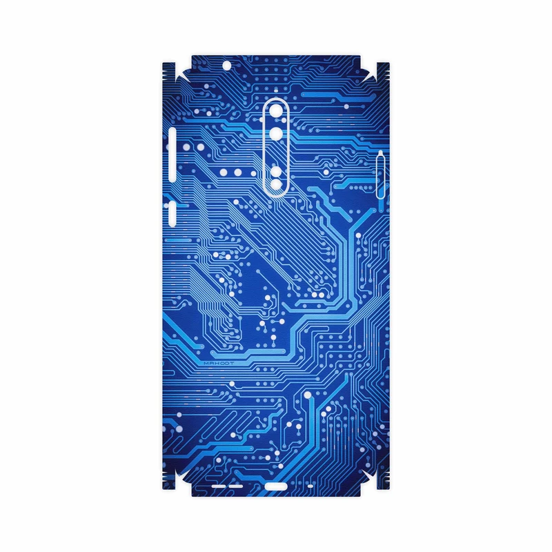 برچسب پوششی ماهوت مدل Blue Printed Circuit Board-FullSkin مناسب برای گوشی موبایل نوکیا 8