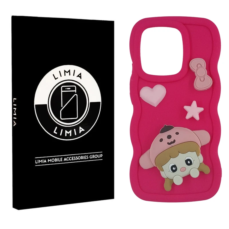 کاور لیمیا مدل عروسکی برجسته مناسب برای گوشی موبایل شیائومی Redmi Note 13C