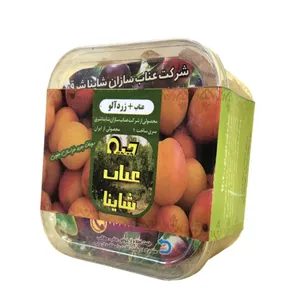 قند رژیمی حبه عناب زردآلو شاینا - 175 گرم