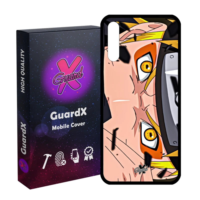 کاور گارد ایکس طرح ناروتو انیمه مدل Glass10471 مناسب برای گوشی موبایل سامسونگ Galaxy A30s/A50/A50s