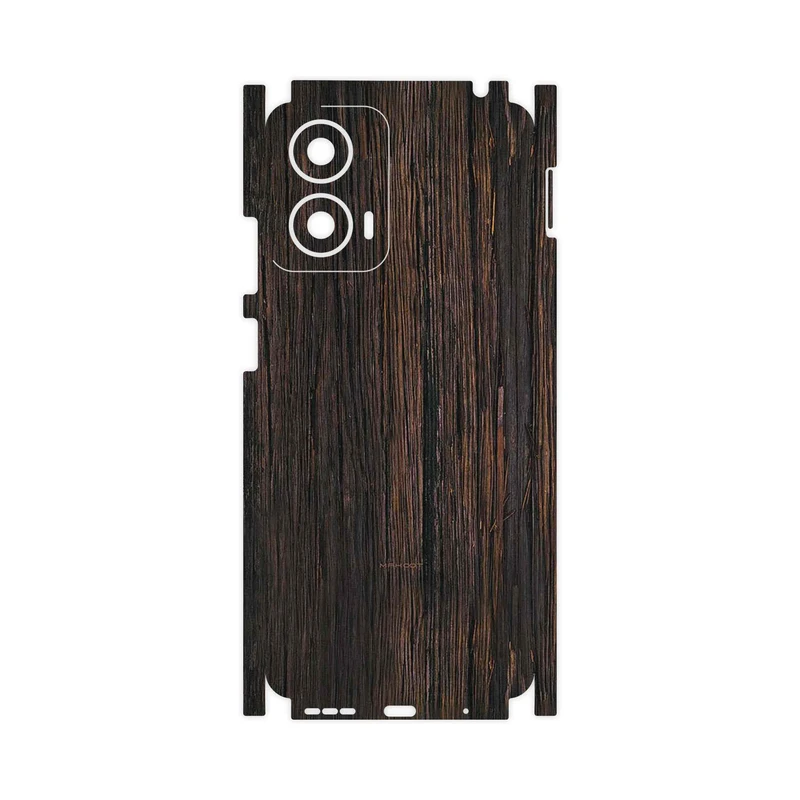 برچسب پوششی ماهوت مدل Burned_Wood-FullSkin مناسب برای گوشی موبایل موتورولا Moto G24