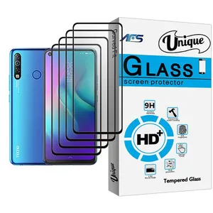 AFS Unique Glass MIX004 Screen Protector For  Camon 12 Air Pack Of 4