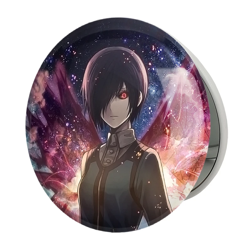 آینه جیبی خندالو طرح توکا کریشیما انیمه توکیو غول Tokyo Ghoul مدل تاشو کد 11910 
